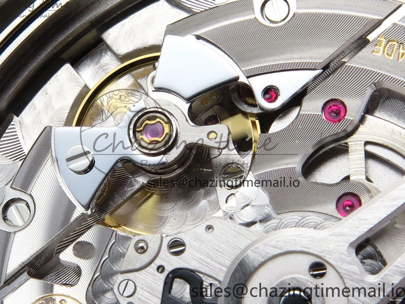 MIROTIME 0324 Portugieser Auto IWC0562A APSF 1:1 Best Edition White RG Dial on SS Bracelet A Unique 6991